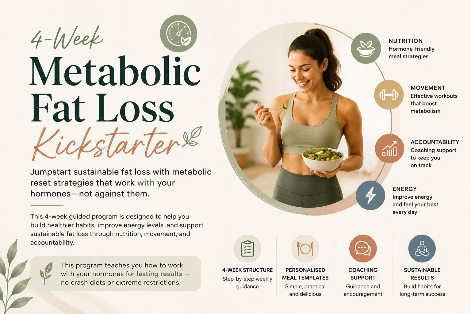 4-Week Metabolic Fat Loss Kickstarter