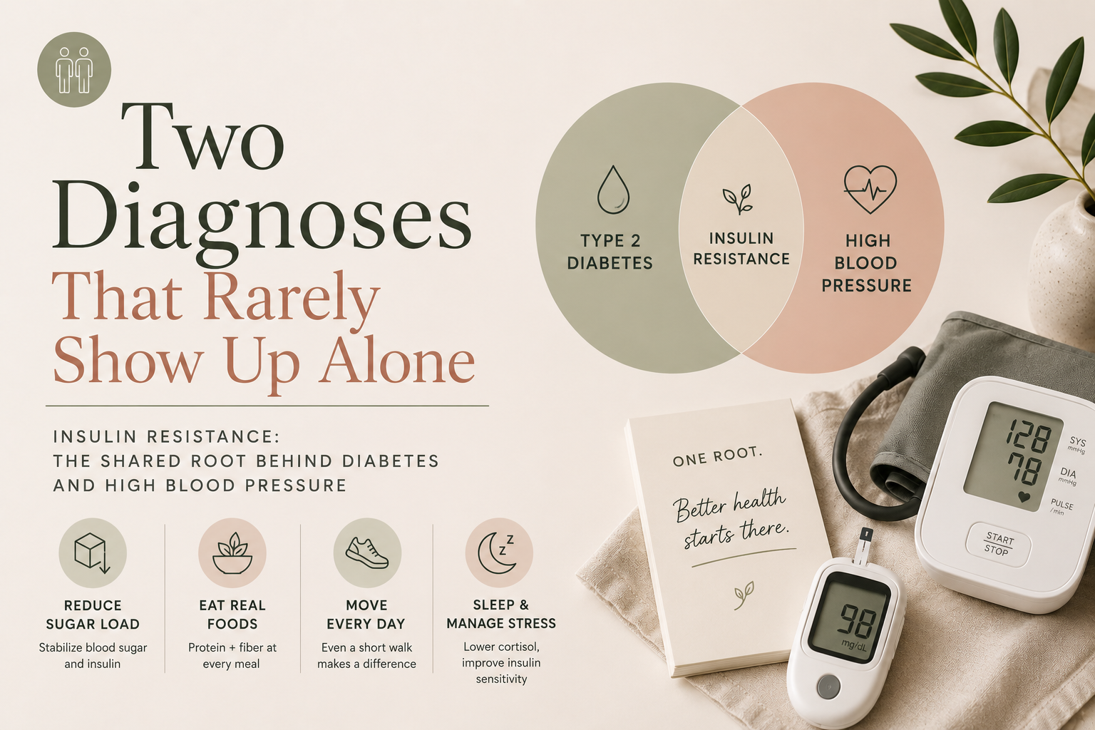 The Real Link Between Type 2 Diabetes, High Blood Pressure and Insulin Resistance