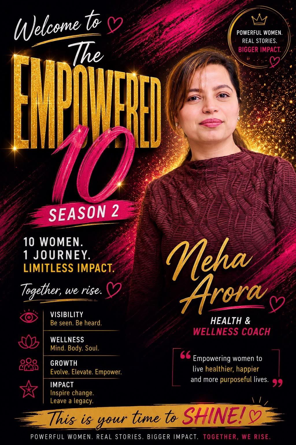 Featured in The Empowered 10 Season 2